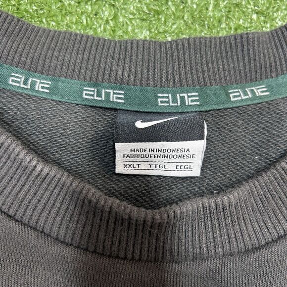 Michigan State  TEAM ISSUED Football Nike Elite Sweatshirt Size 2XLT Rare - Picture 7 of 7